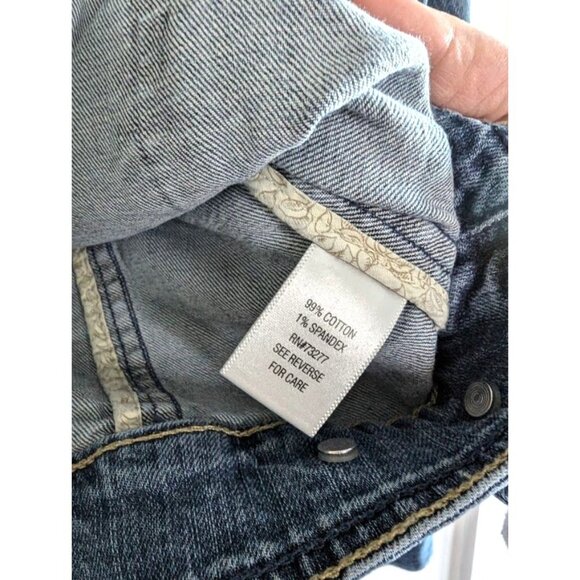 Sonoma Denim‎ Jacket Women's Size Medium Vintage Y2K Short Trucker Jeans Button - Picture 4 of 6